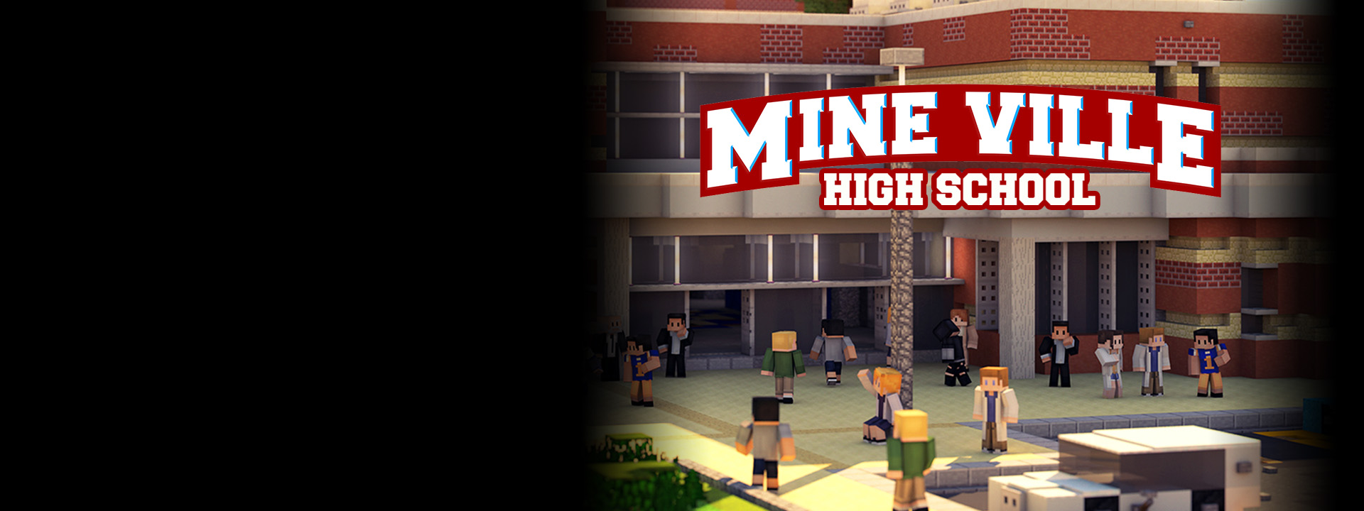 Minecraft Mine Ville High School