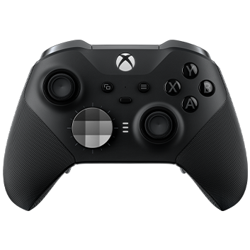Visão detalhada do Controle sem fio Xbox Elite Series 2