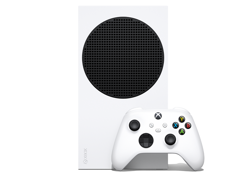Xbox Series S – 512GB Robot White with Xbox Wireless Controller – Robot White