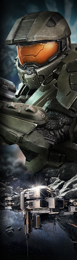 Imagen del juego Halo 4, Estación espacial Ivanoff