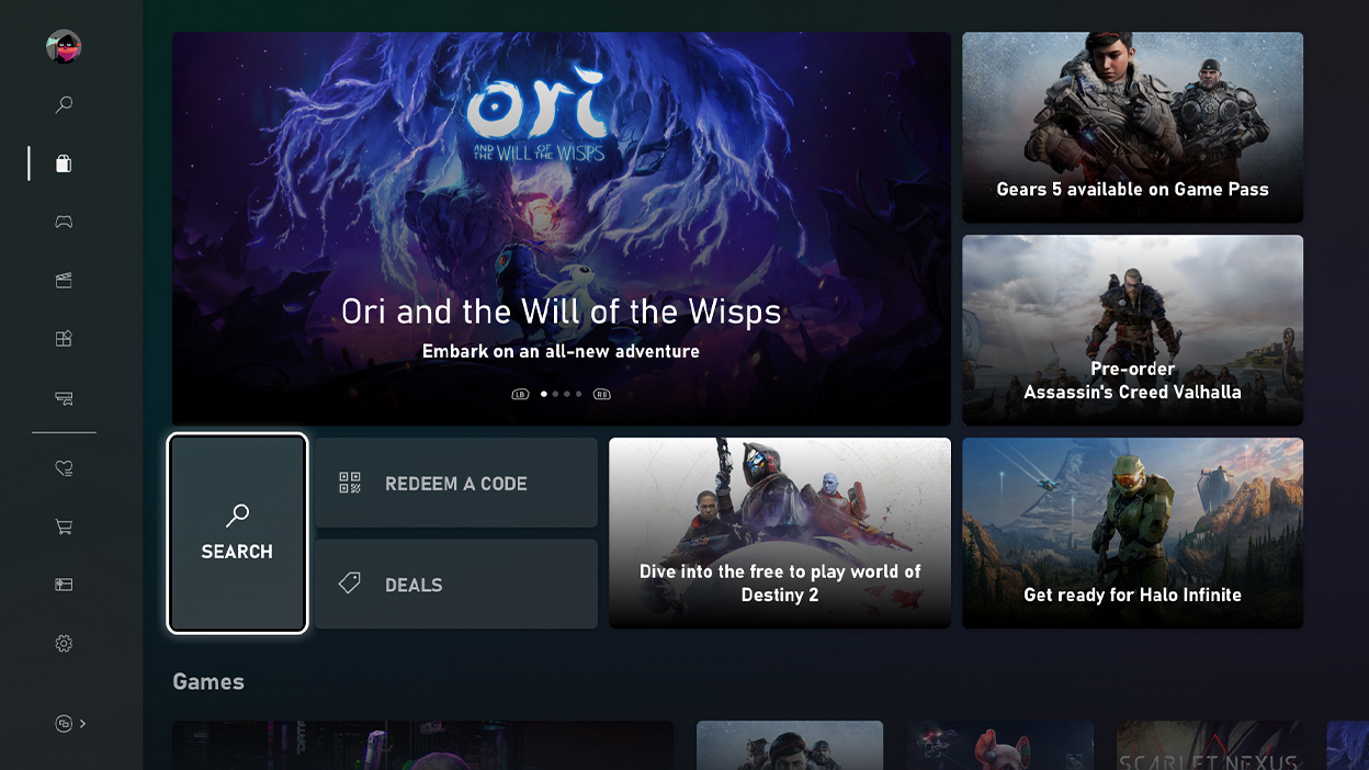 Download and Install digital games on Xbox Series S