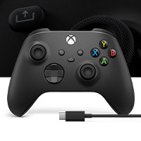 Xbox ワイヤレス コントローラー + USB-C® ケーブル | Xbox