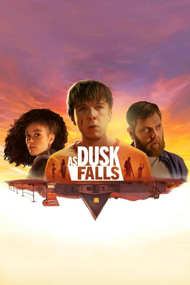 Snímek krabice hry As Dusk Falls