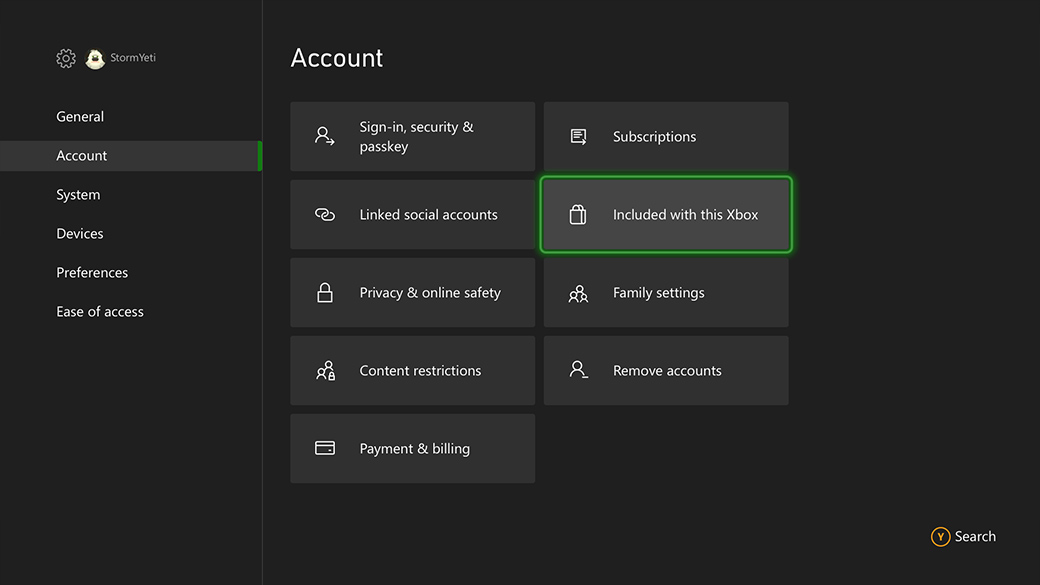 Claim digital direct offers in your Xbox account settings