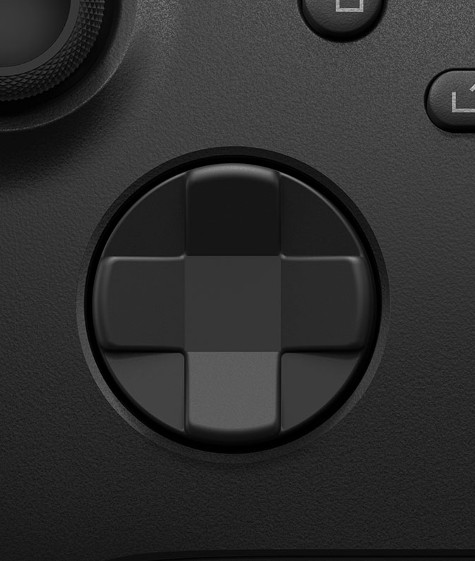 Botão direcional atualizado do Comando Sem Fios Xbox