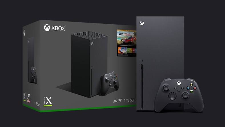 Microsoft Xbox Series X - Game console - 8K - HDR - 1 TB SSD