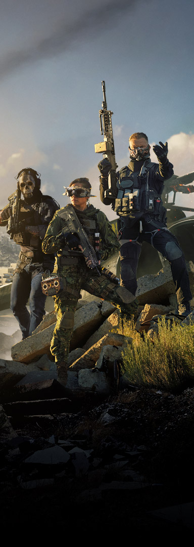 Group of Call of Duty: Warzone characters
