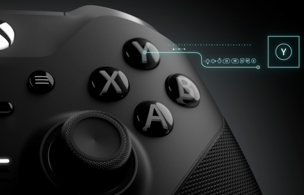 Button mapping options of the Xbox Elite Wireless Controller Series 2