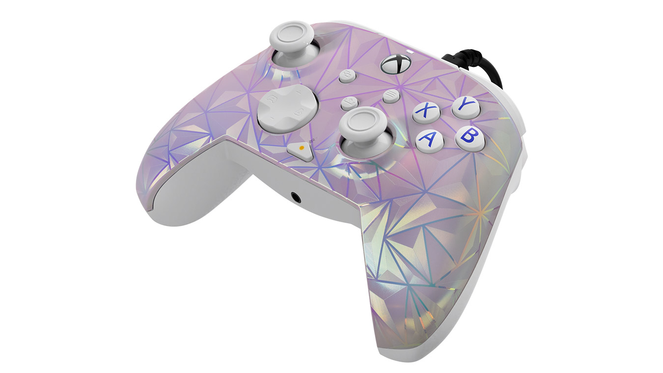 PDP - Rematch Advanced Wired Controller for Xbox Series X|S/Xbox One/PC - Frosted Diamond