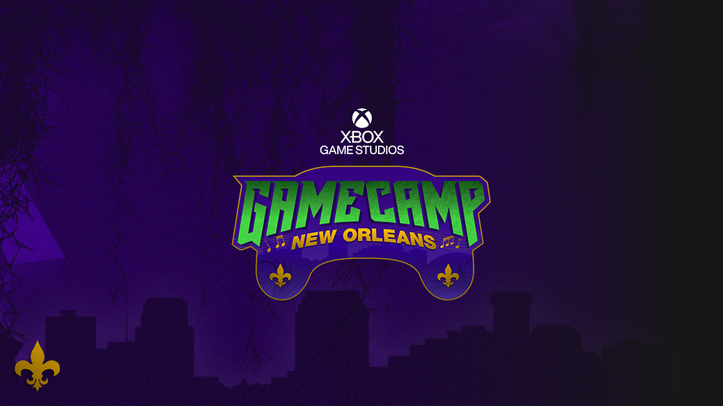 Xbox Game Studios Game Camp New Orleans 2022 Logo