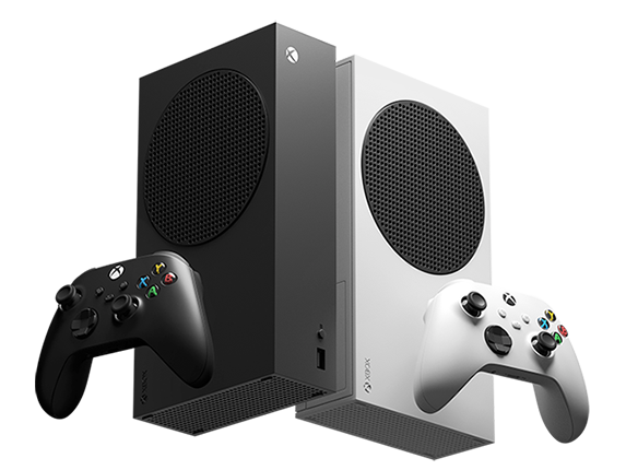 Xbox Series S – 1 TB- og Xbox Series S – 512 GB-konsoller