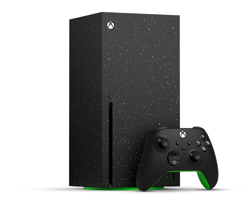 Xbox Series X – 2TB Galaxy Black Special Edition with Xbox Wireless Controller - Galaxy Black Special Edition