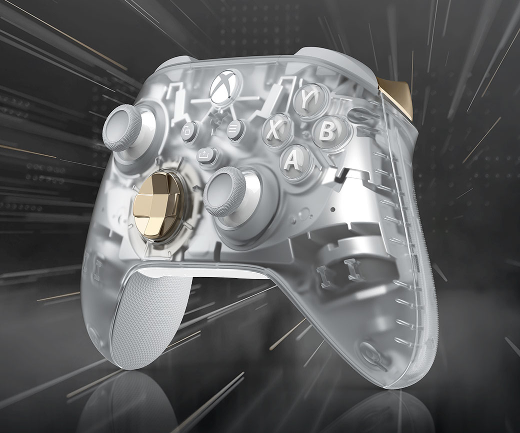 Right angle of the Xbox Wireless Controller – Ghost Cipher Special Edition