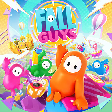 Hlavná grafika hry Fall Guys