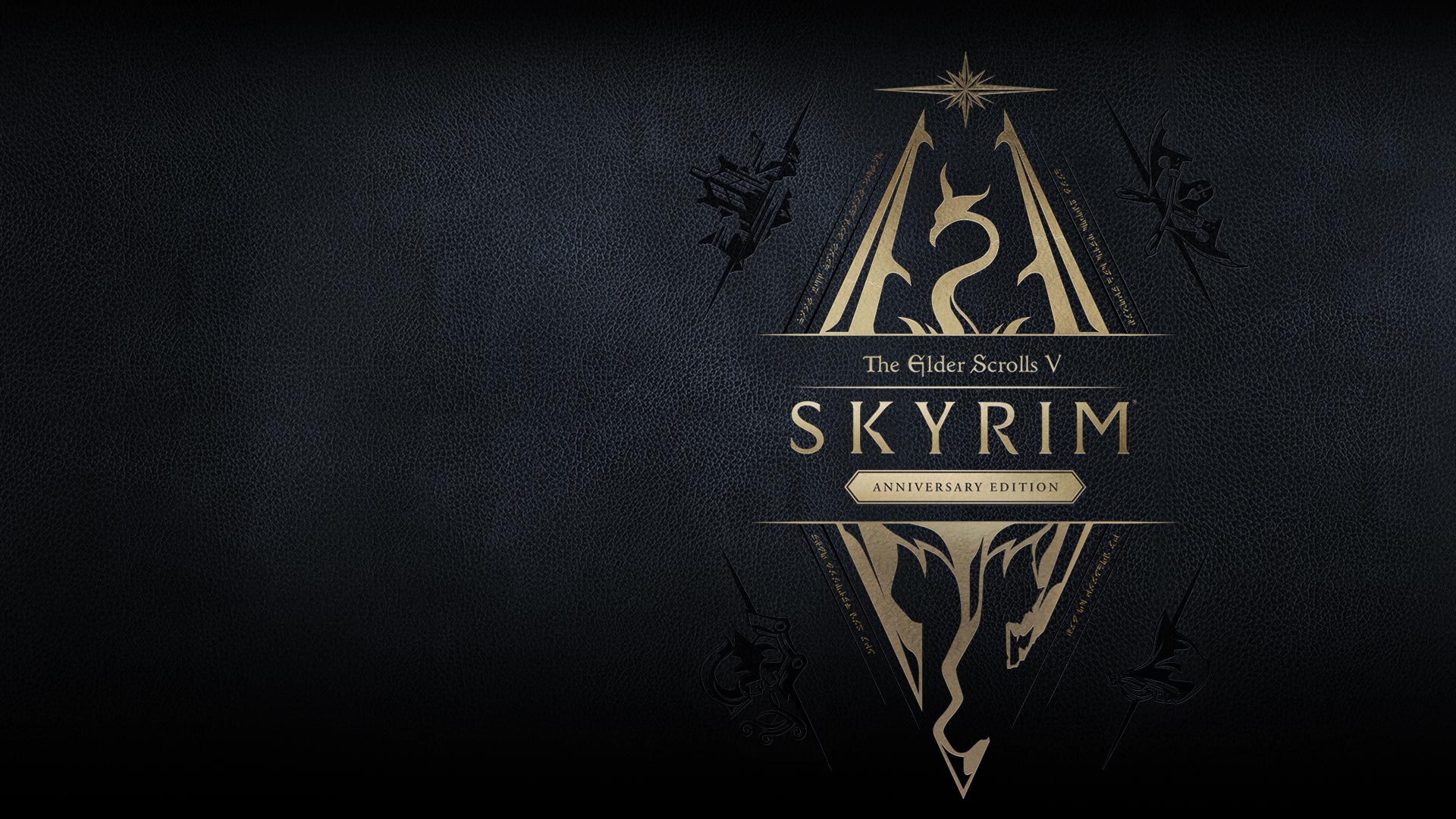 Il logo di The Elders Scrolls V: Skyrim Anniversary Edition