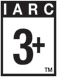 IARC rating symbol: 3+