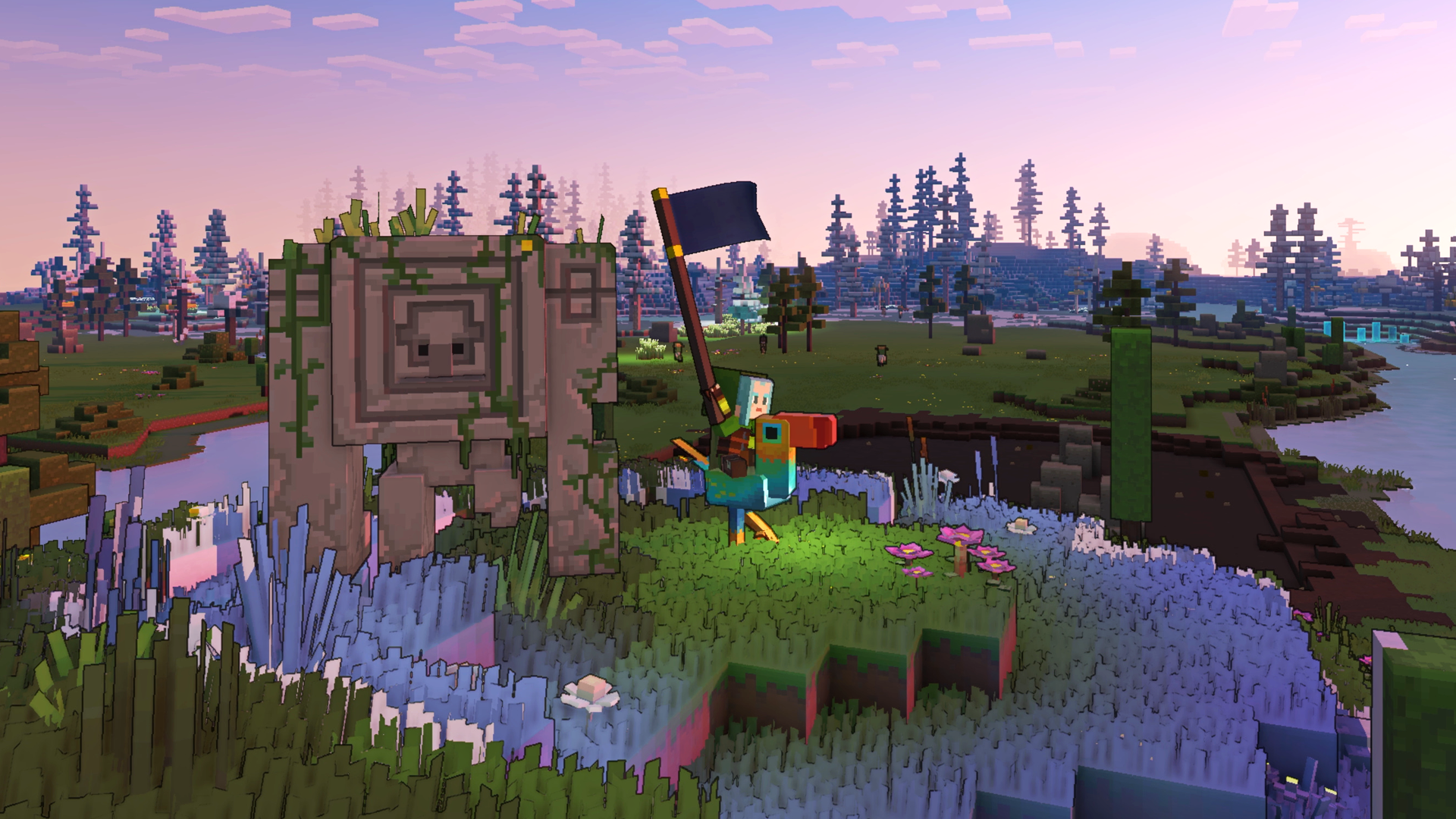 How Minecraft Legends Twists Classic Minecraft Ideas Into All-New Shapes -  Xbox Wire