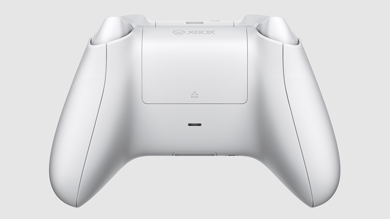 update main gallery with image: Back of the Xbox Wireless Controller Robot White