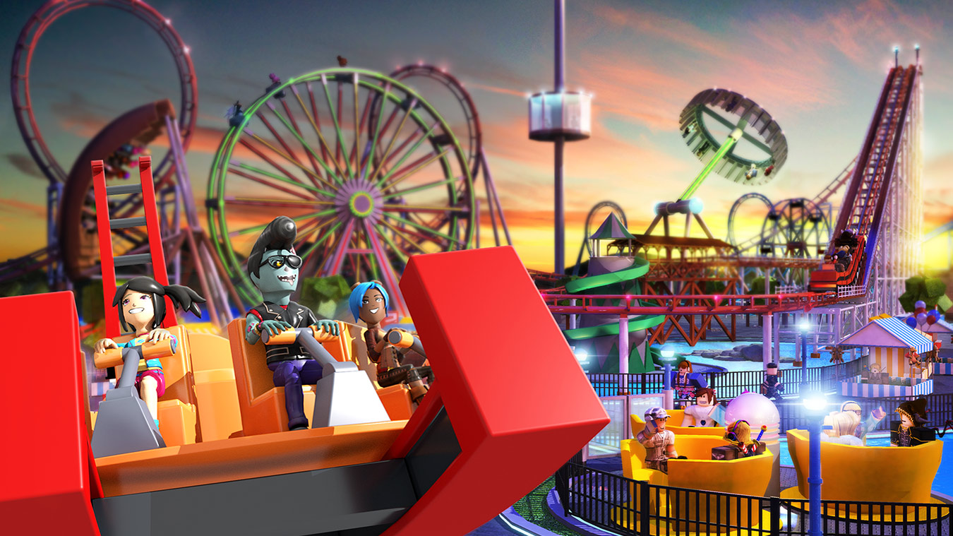 Riding Crazy Rollercoasters & Carnival Rides - Let's Play Roblox Online  Game 
