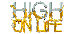 összecsukott High on Life panel