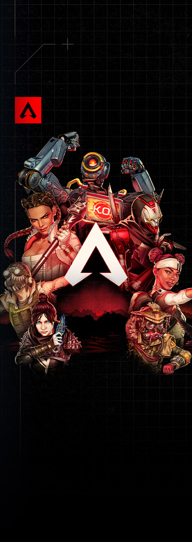 Group of Apex Legends characters