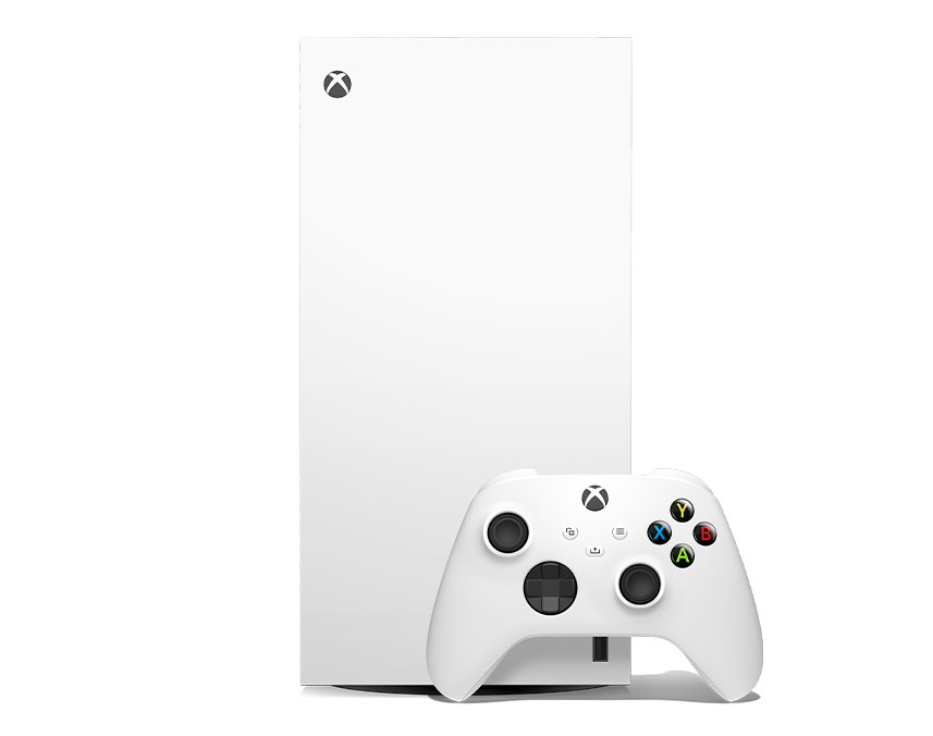 Xbox Series X – 1TB All-Digital Robot White with Xbox Wireless Controller – Robot White