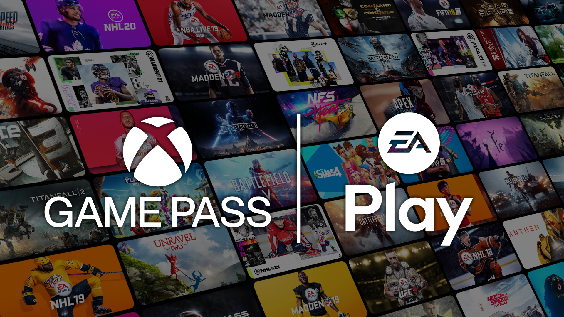 Game Pass 包含 EA Play 影像