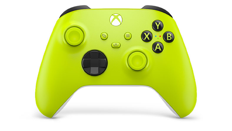 Az Electric Volt vezeték nélküli Xbox-kontroller.