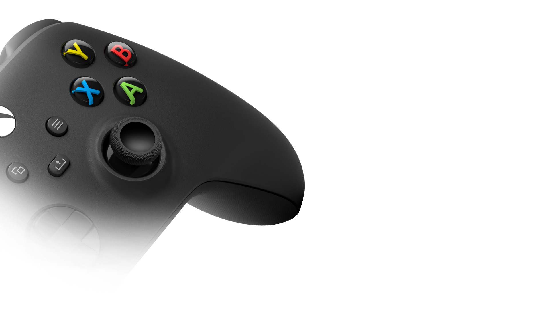 Xbox Wireless Controller – Carbon Black strukturierte Grifffläche