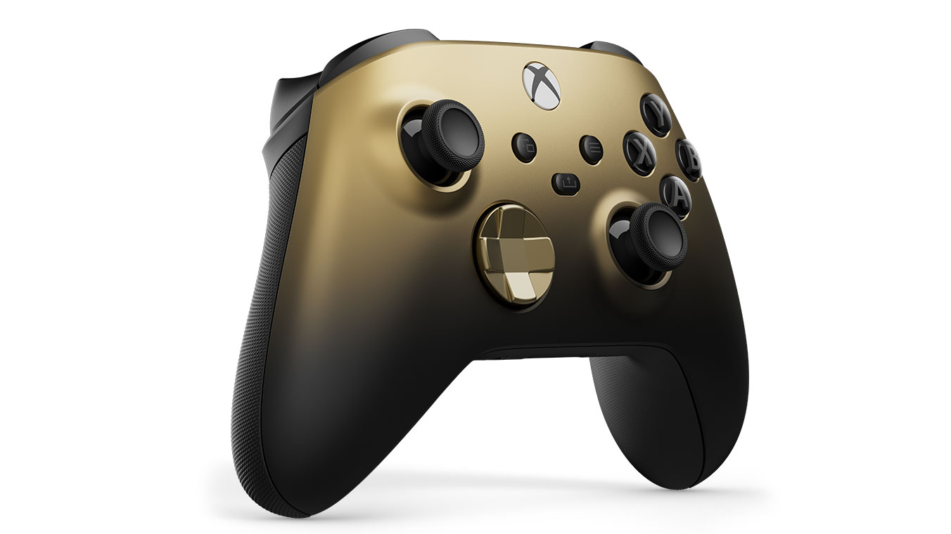 Xbox Manette sans fil Edition Spéciale Gold Shadow Series X-S, One