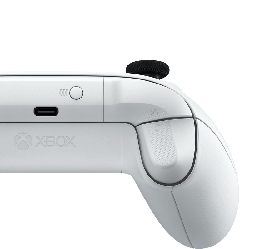 Gâchettes texturées sur la manette sans fil Xbox