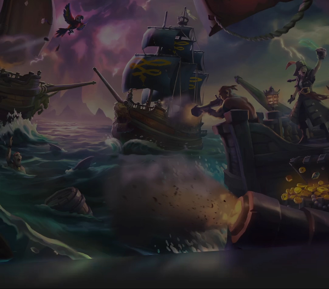 Видеоролик Sea of Thieves в разрешении 4K.