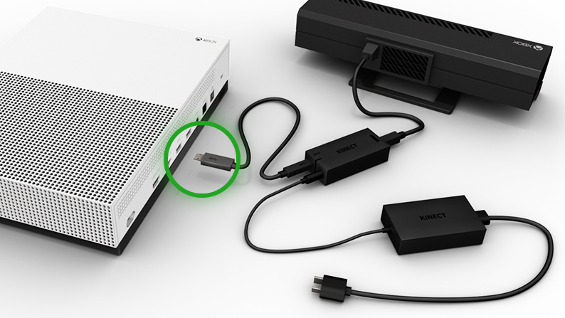 Kinect algılayıcısı Xbox One S veya orijinal Xbox One konsolunuz
