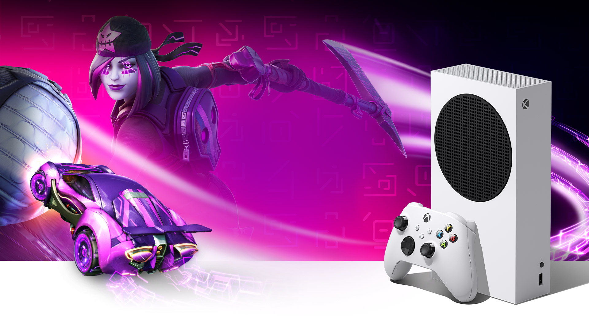 2023 Newest Xbox-Series S Fortnite & Rocket League Bundle with One Wireless  Controller, 8X_Cores Zen 2 CPU, RDNA 2 GPU, 10GB GDDR6 RAM, 512GB SSD