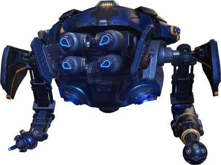 Летающий робот из Gears 5