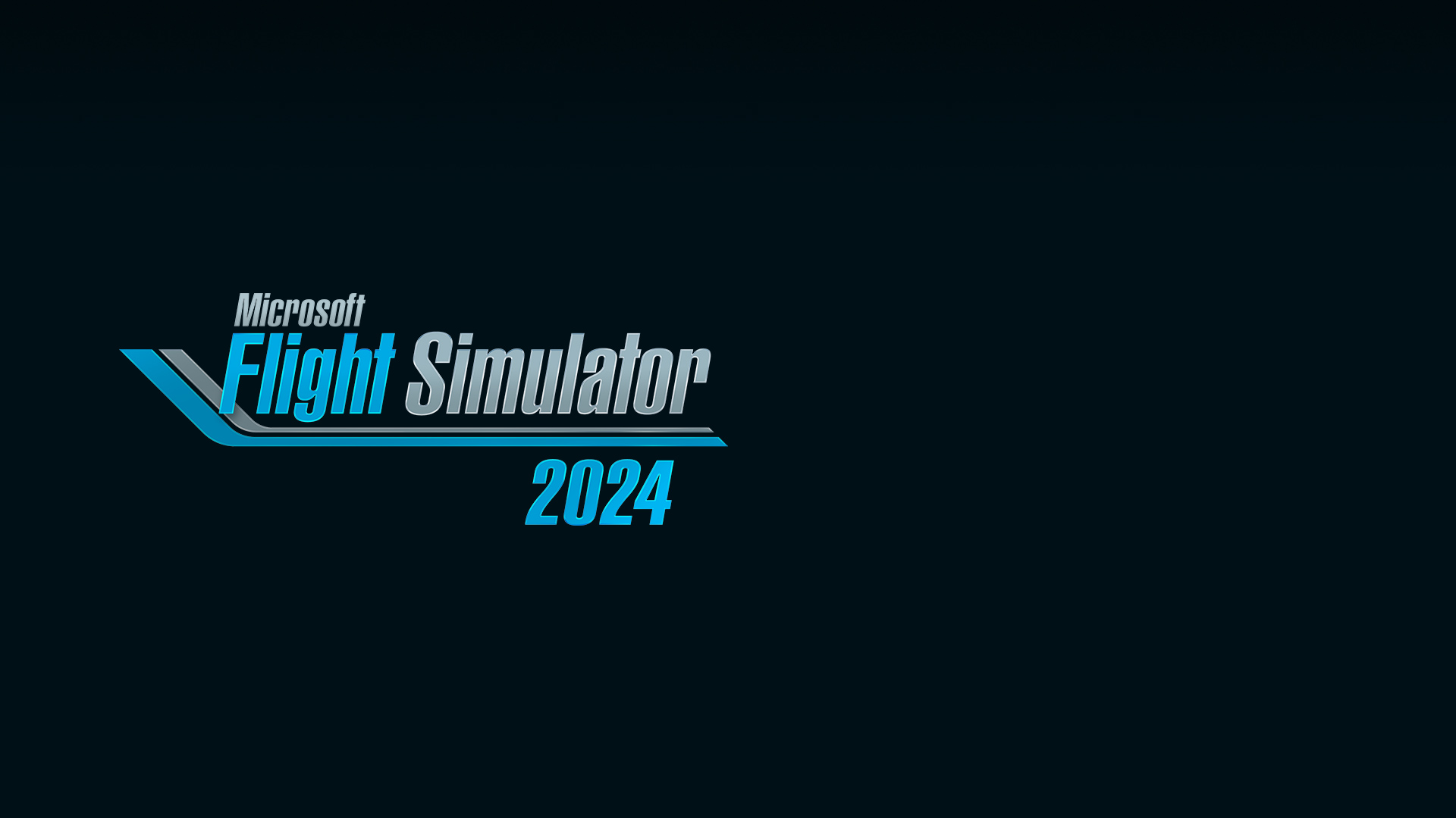 Microsoft Flight Simulator 2024 Logo.