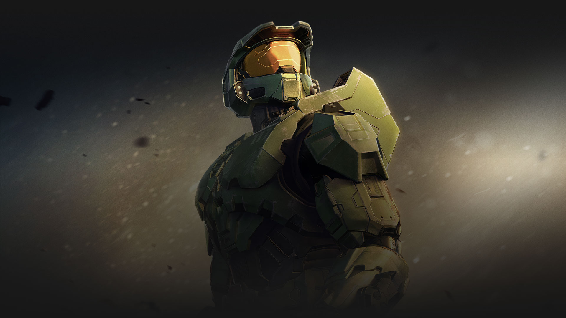 Master Chief looking into the distance