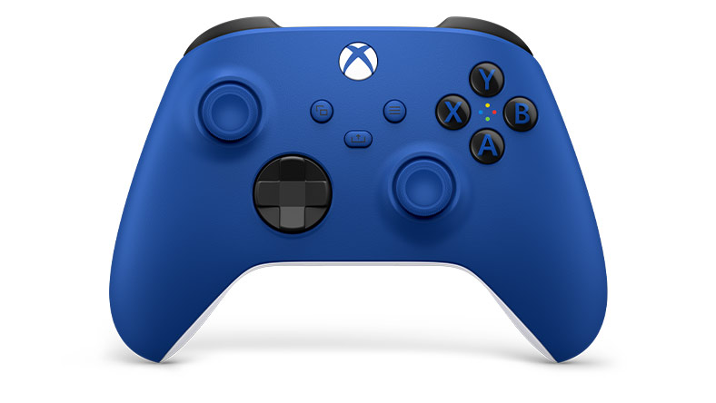 Langaton Shock Blue Xbox -ohjain.