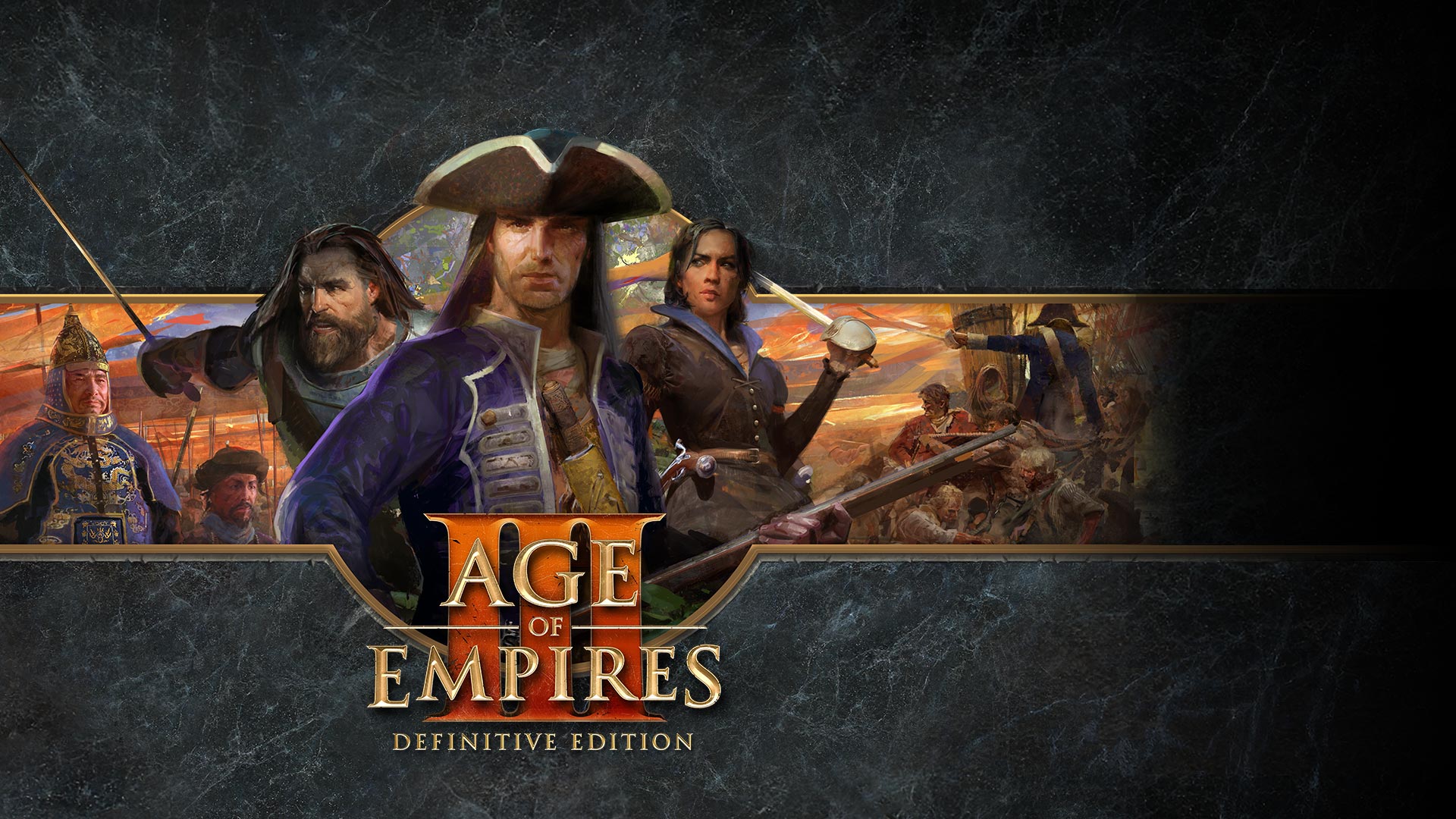 Age of Empires III: Definitive Edition、ポーズを取るキャラクター