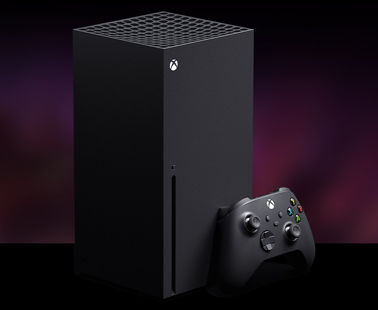 Xbox Series X console plus controller