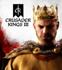 Crusader Kings III, a king and his gold crown