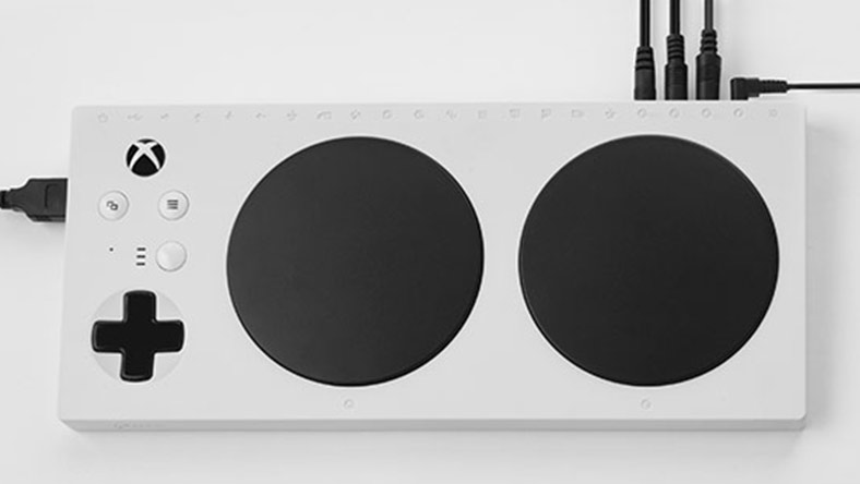 The Xbox Adaptive Controller.