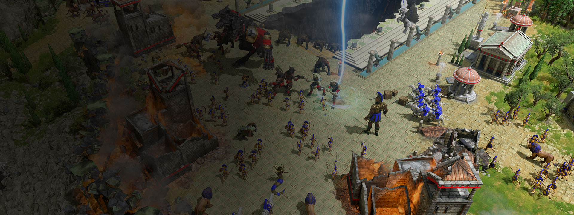 Zrzut ekranu z gry Age of Mythology: Retold.