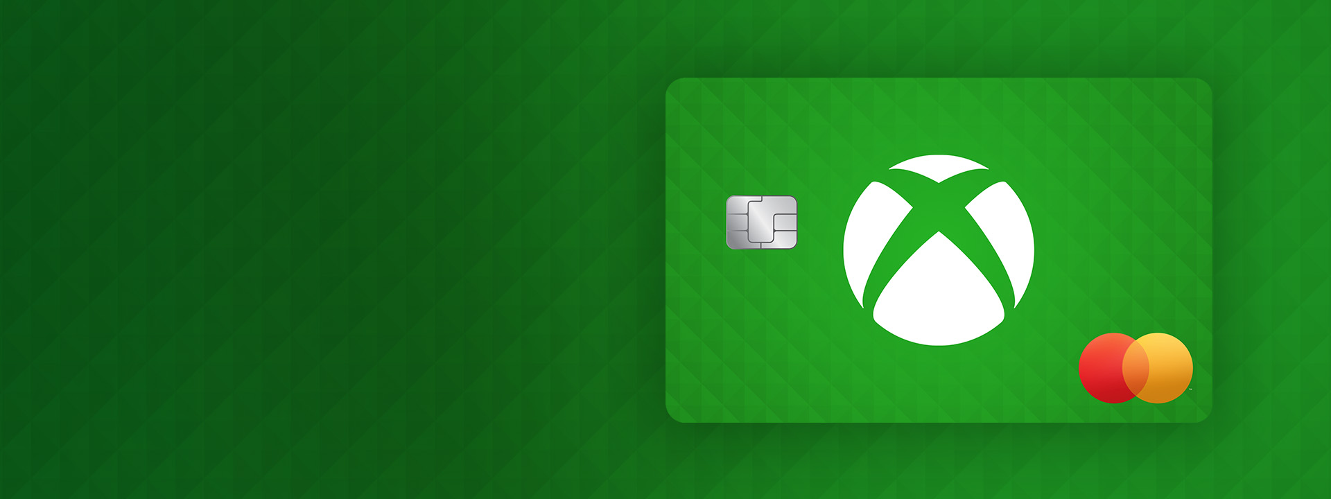 The green Xbox Mastercard