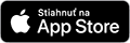 Tlačidlo s logom Apple a textom Download on the App Store