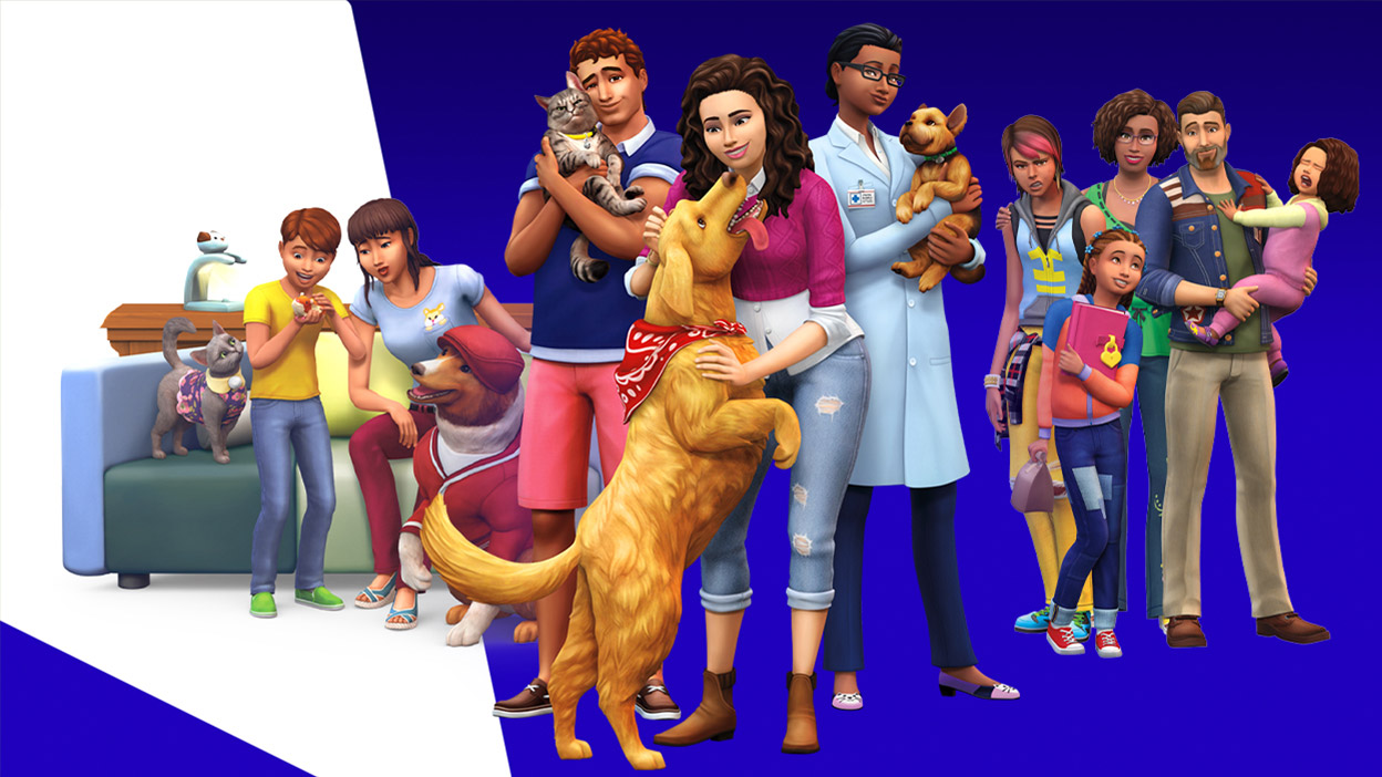 Jogo PC The Sims 4 Cães e Gatos: Expansion pack (Código de descarga) 