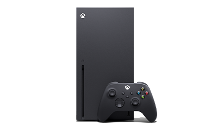 Xbox series X console and controller