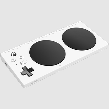 Detail view of Xbox Adaptive Controller