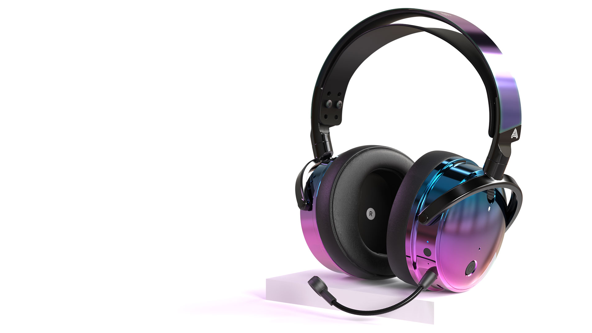 Gaming discount headset purple