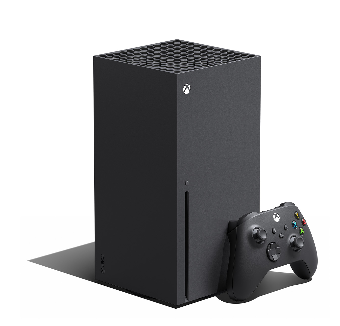 Xbox series X console and controller